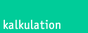 kalkulation